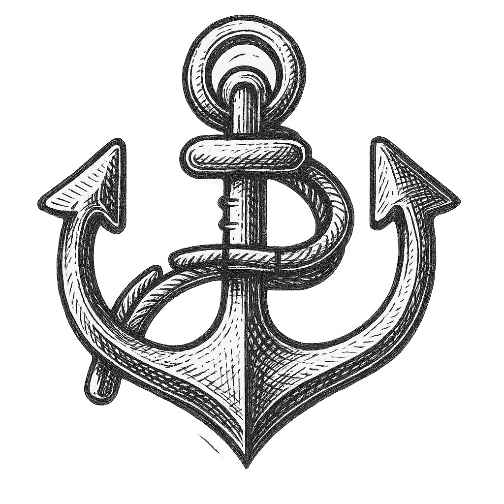Anker icon skizze