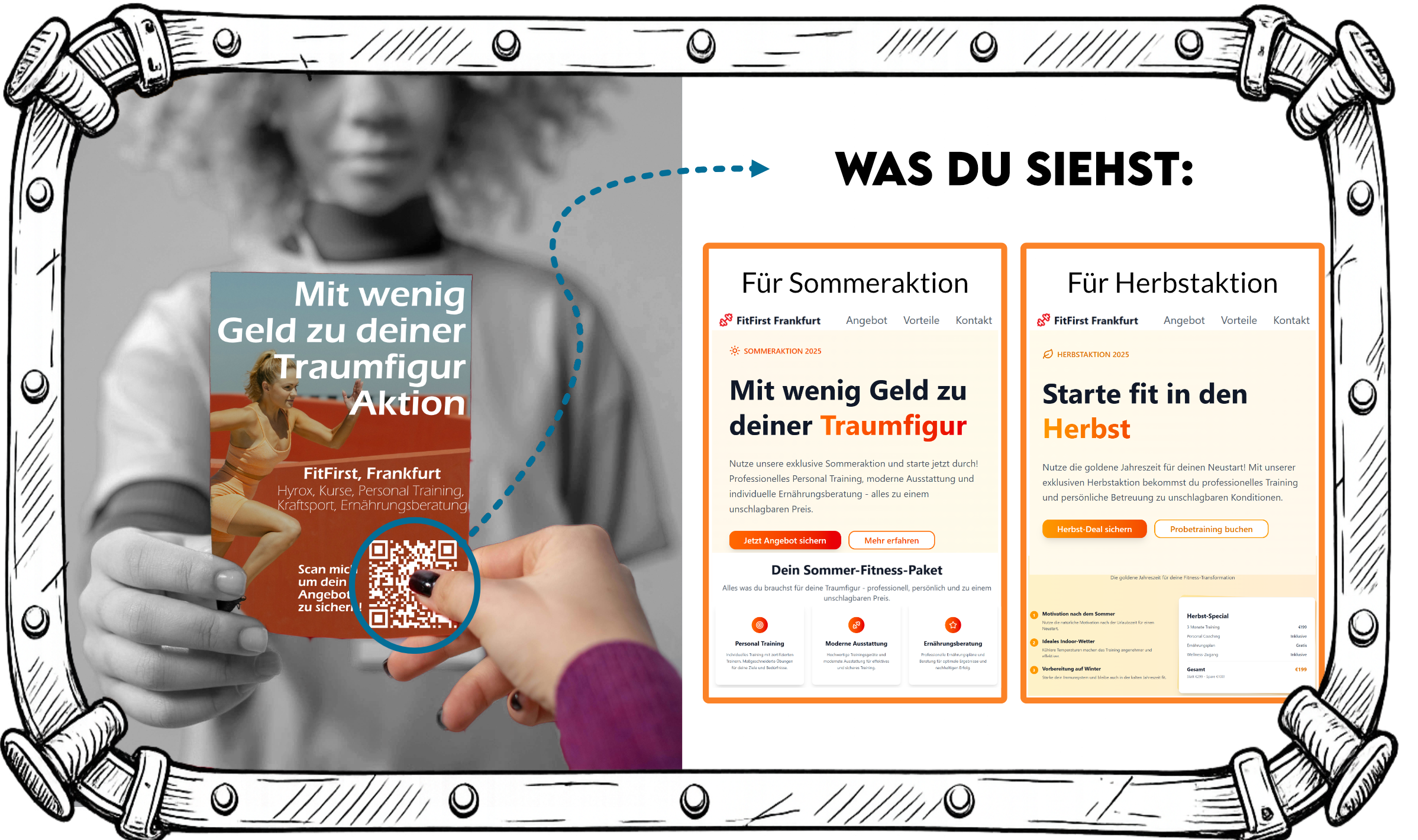 Dynamischer QR-Code Beispiel