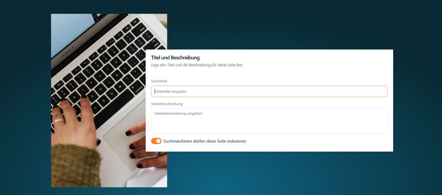 Titel und Beschreibung