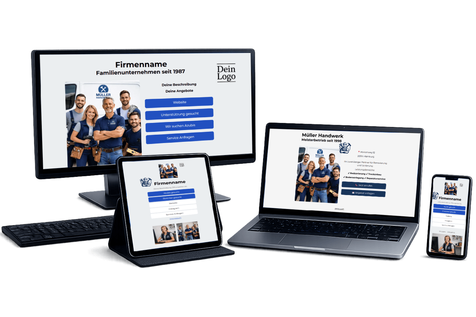 Marketinglösung für Handwerksbetriebe | Ankersicht