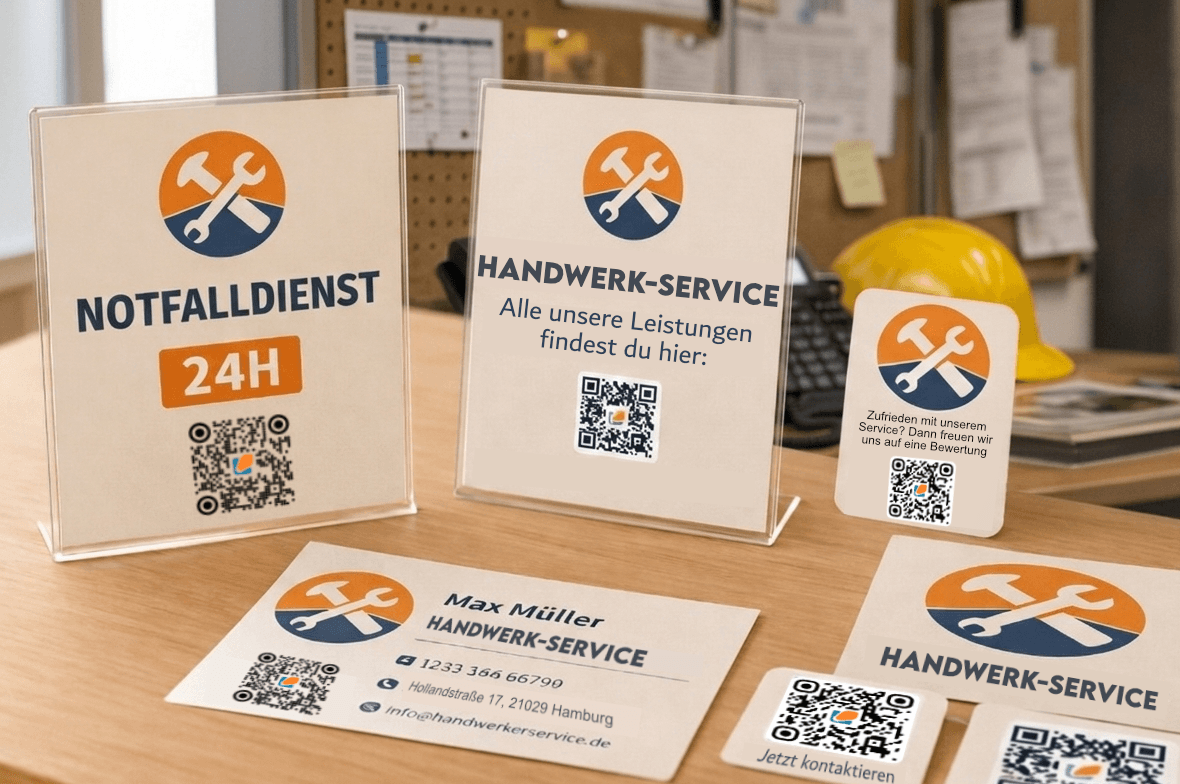 Aufsteller Handwerk