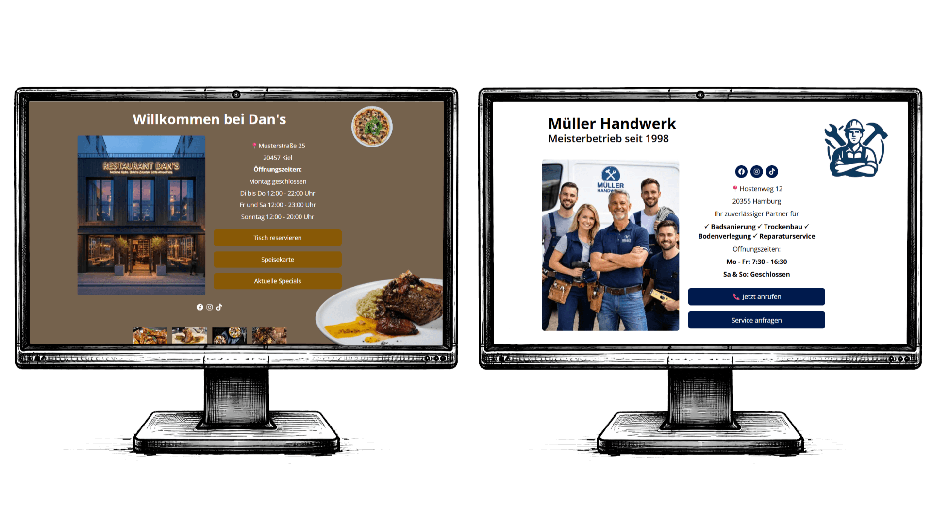 Ankerseite Beispiele als Linkseite Beispiele Reihe Desktop neu