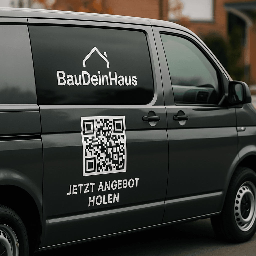 Werbung am Transport mit QR-Code Werbung am Transport